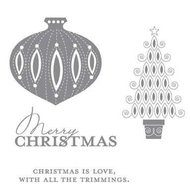 Contempo Chriistmas Stamp Set